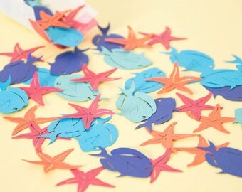 Under the Sea Party - Mermaid Confetti - Table Confetti - Under the Sea Party Decorations - Under the Sea Party Supplies - Pirate Birthday