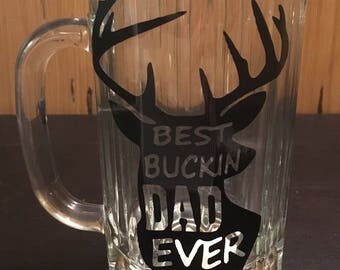 Best buckin dad | Etsy