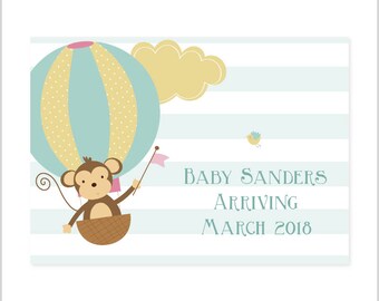 Hot Air Balloon Pregnancy Announcement