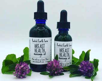 Breast Care, Breast Health Massage Oil, Breast Healing, Lymphatic Breast Oil, Violet Oil, Breast Massage Oil, Breast Oil, Boob Oil, Lymph