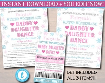 Daddy Daughter Dance Flyer In Dance Recital Daddy Daughter Dance Flyer In Dance Recital