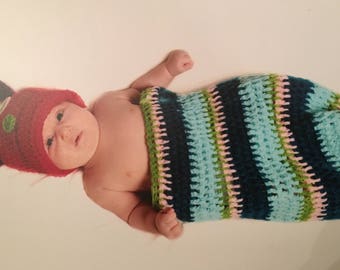 Baby Caterpillar Costume - Newborn Photo Outfit - Newborn Costume - Baby Photo Outfit - Baby Caterpillar