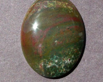 Bloodstone Jasper (heliotrope)