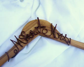 Miss to Mrs Hanger For The Rustic Bride