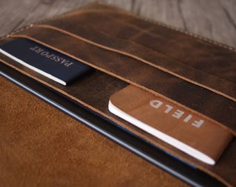 Leather Kindle Paperwhite Case, kindle Voyage Sleeve, Kobo Case, Nook Covers, Kindle Voyage Custom All e-Reader Sleeve