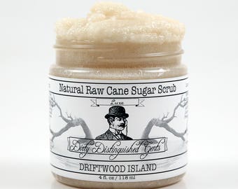 Men's Luxe Raw Cane Sugar Scrub - 4 fl. oz. Jar