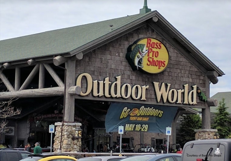 Bass Pro shop, fishing, camping, store