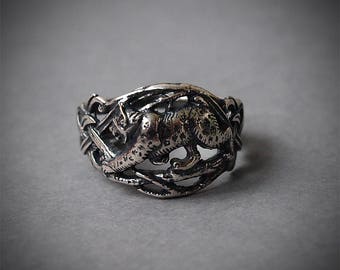 Animal ring | Etsy