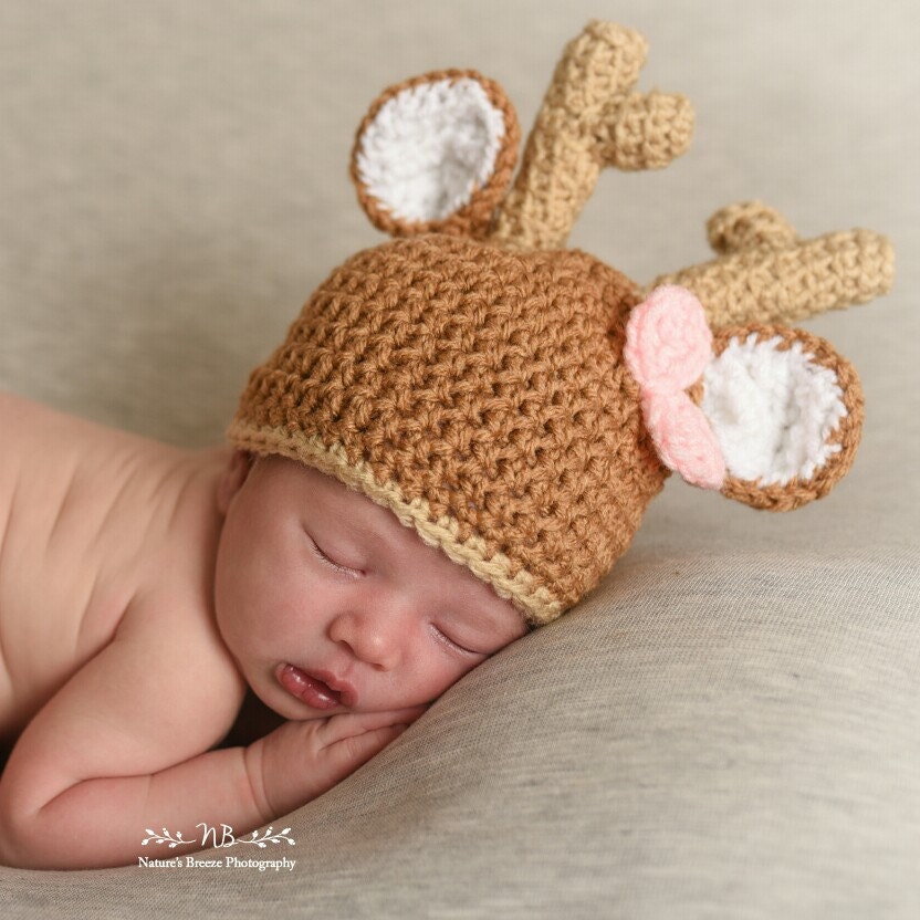 Baby Deer Blanket Baby Deer Lovey Baby Toys Handmade