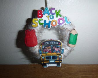 Back to School Ornament / School Bus Ornament / Bus Driver Ornament / Christmas Ornament