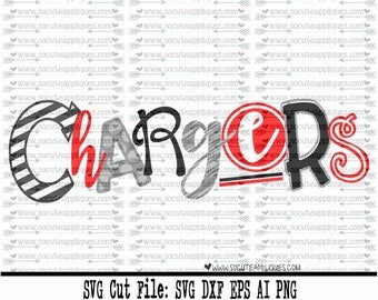 Chargers SVG, Cut file, Cheer svg, School spirit, socuteappliques, SvG Sayings, football svg, football sister svg, football mom svg
