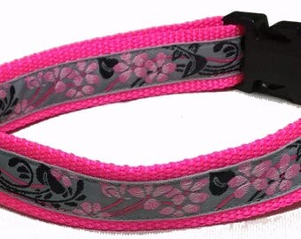 Dog Collar, Cherry Blossom