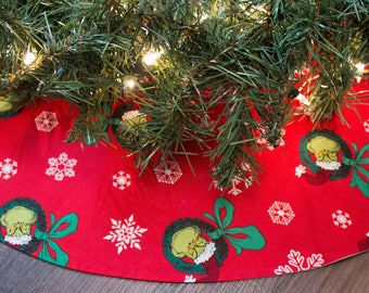 The Russian Academy Of Sciences Grinch Tree Skirt