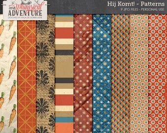 Zwarte Piet, Sinterklaas Photo Album, Digital Backdrop, Digital Paper Pack, Instant Download, Dutch Holiday, December Days, Scrapbooking