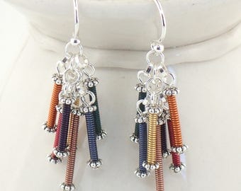 Wire Waterfall Earrings