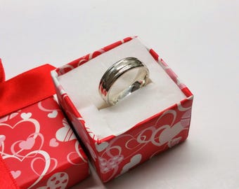 17 mm ring Silver 925 simple design SR922