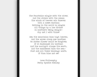 Percy shelley | Etsy