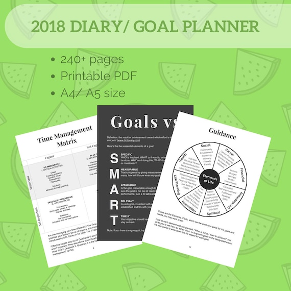 passion planner pdf 2018 a5
