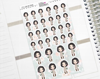 LUNA - "I Love Coffee" Series Stickers - Decorative Planner Stickers