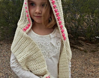 Unicorn Hood PATTERN - Crochet Pattern - Unicorn Hooded Scarf - Hood Pattern - Unicorn Pattern - Unicorn Hoodie