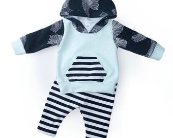 Newborn Boy Outfit, Coming Home Outfit, Baby Boy Coming Home Outfit, Baby Boy hoodie, Newborn Hoodie, Newborn photo prop, Christmas Gift