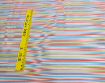 Mini Mikes-Slender Stripes Cotton Fabric from Michael Miller Fabrics
