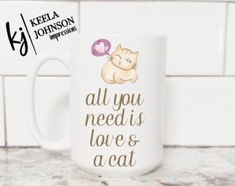Cat Mug - Cat Lover - Cat Lover Mug - Cat Lover Gift - Crazy Cat Lady - Cat Lady - Cat Lady Gift - Crazy Cat Lady Gift - Coffee Mug - Cat