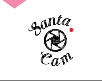 Santa Cam, Santa Cam SVG, Santa Cam Graphics, Elf Cam, Santa Claus, Christmas SVG, Christmas Tree Ornament, Ornament, Christmas Ornament