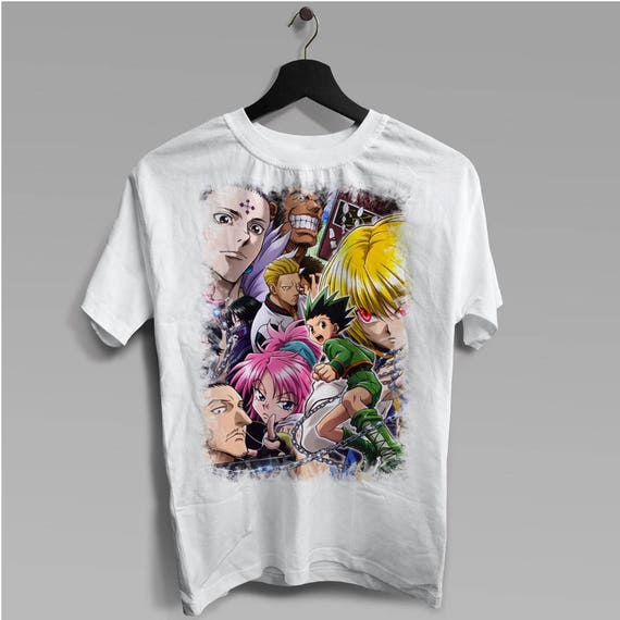 Team Anime Shirt Hunter x Hunter HxH Anime T shirt Tee Shirt