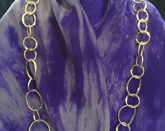 Necklace, fine silver chain