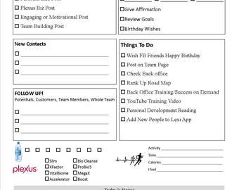 Plexus IPA Form (income producing activity)