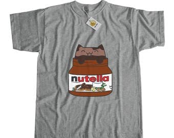 Nutella Tshirt Food Shirt Nutella Shirt I Love Nutella Chocoholic Tshirt Gift Shirt Insta Tumblr Quote Tshirt Tumblr Tshirt Nutella Tee
