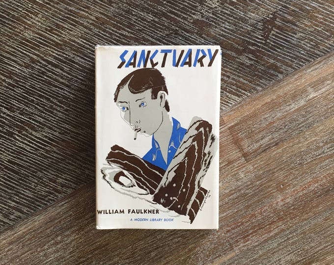 Sanctuary by William Faulkner (Modern Library, c. 1950s) w/dust jacket