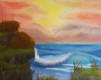 Ocean Scene Oil Painting