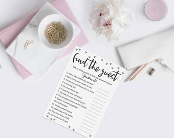 Find the guest game, Baby Shower Games, DIY Baby Shower Ideas, Gender Neutral, Printable, Instant Download
