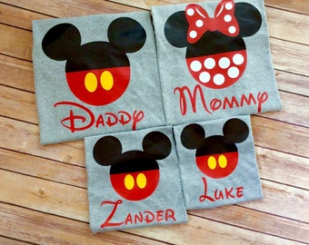 Disney family shirts | Etsy