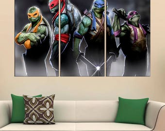 Tmnt painting | Etsy