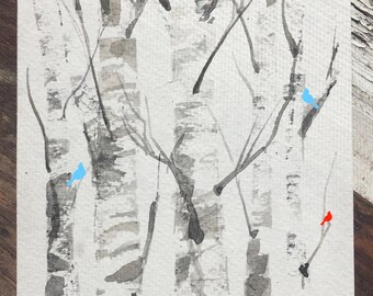 Premium Birch Tree Clipart & Vector Set Birch Tree Clip Art