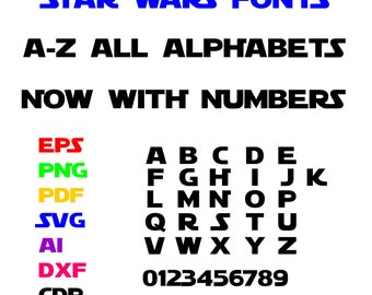 what font is closest to star wars