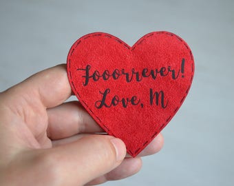 skinny tie patch gift for boyfriend gift for men to my groom gift groomsmen tie wedding gift for groom of the bride gift husband tie hearts