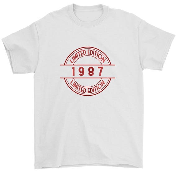 1987 birthday shirt