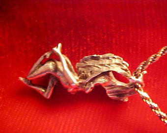 Sterling Faerie pendant chain Italy Milor