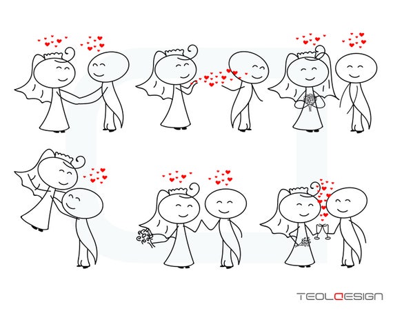 EPS PNG Stick figure Valentine's day Valentine People Love