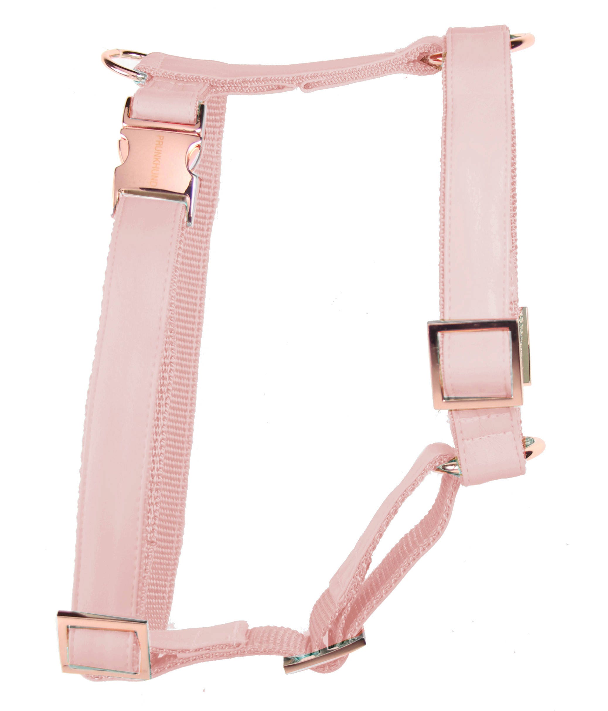Designer dog harness BLUSH designer harness with rose gold