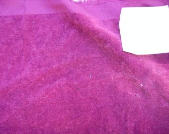 NO. 102 FABRIC IN BURGUNDY VELVET