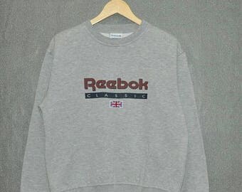 sweat reebok vintage homme jaune