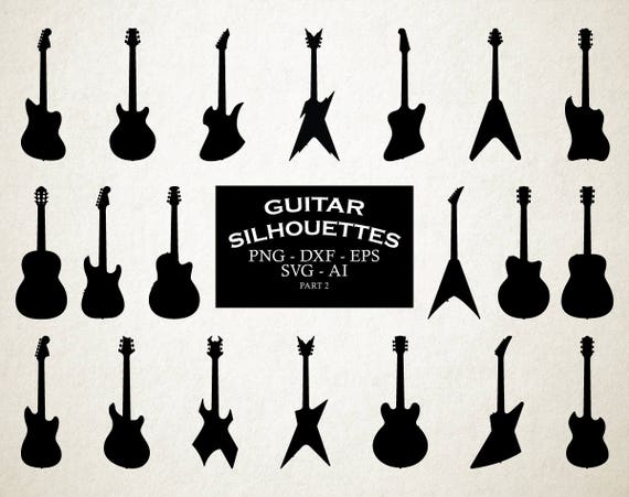Free Free 243 Silhouette Bass Guitar Svg SVG PNG EPS DXF File