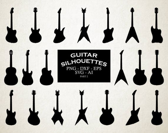 Free Free 225 Silhouette Bass Guitar Svg SVG PNG EPS DXF File