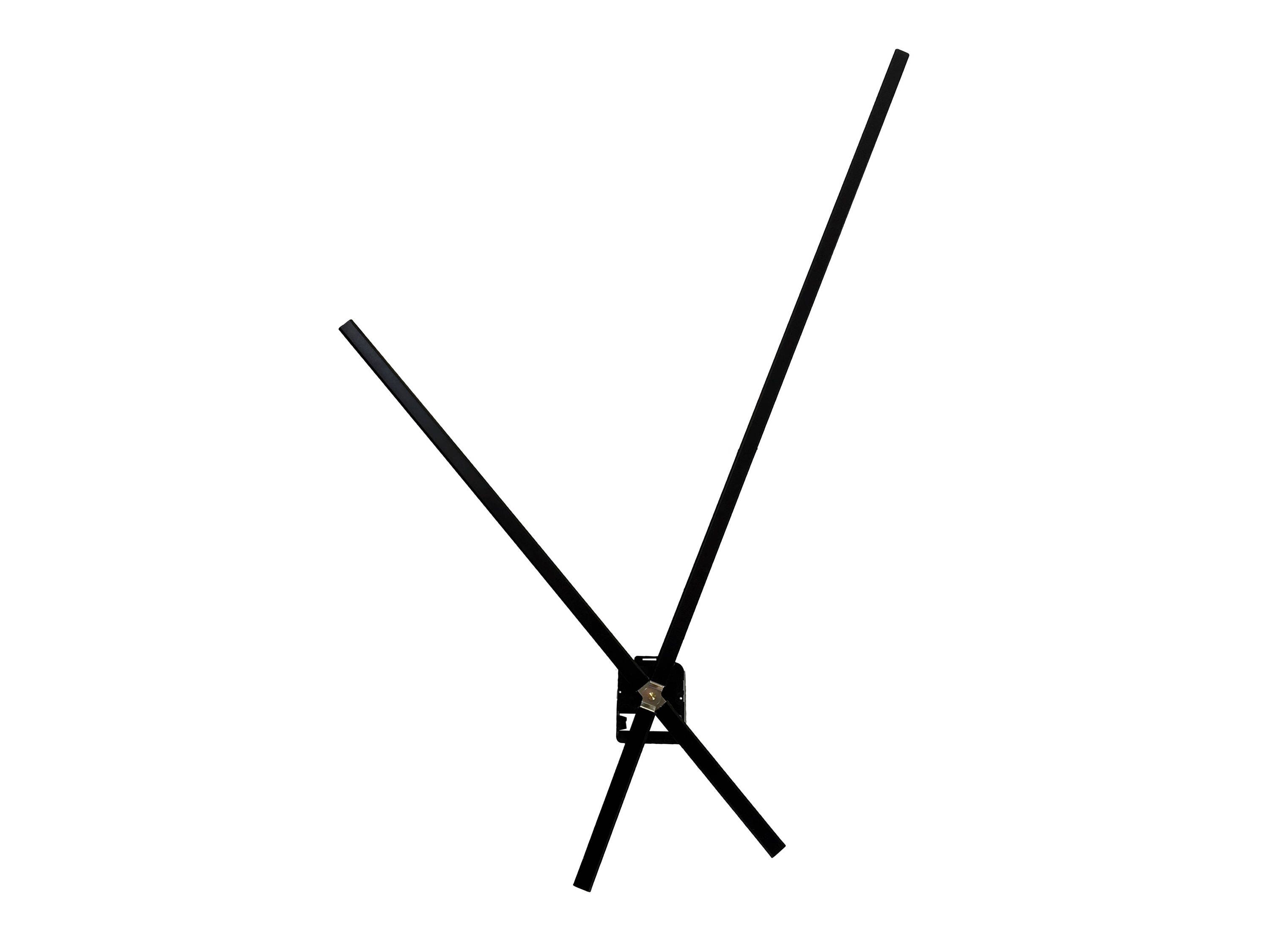 24 37 Custom ColorsBlack Extra Large Wall Clock Kit