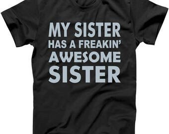 awesome sister t shirt
